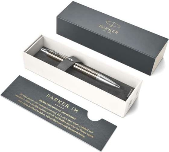 Шариковая ручка Parker IM Premium - Dark Espresso CT, M 1931683