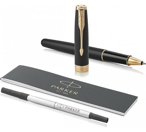 Ручка-роллер Parker Sonnet Core - Matte Black GT, F, BL 1931518