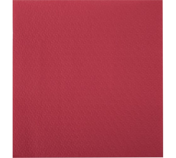Бумажные салфетки LAIMA Big Pack 400 шт, 24x24 см, красные, 100% целлюлоза 114727