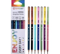 Набор чернографитных карандашей ACMELIAE Week HB 7 шт. 43998