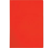 Папка-уголок OfficeSpace Fmu15-1088 А4, 100 мкм, пластик, прозрачная, красная Fmu15-10_880