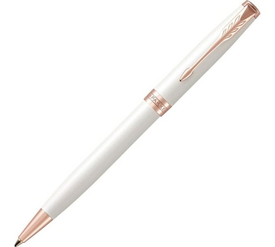Шариковая ручка Parker Sonnet Premium - Pearl PGT, M, BL 1931555 1