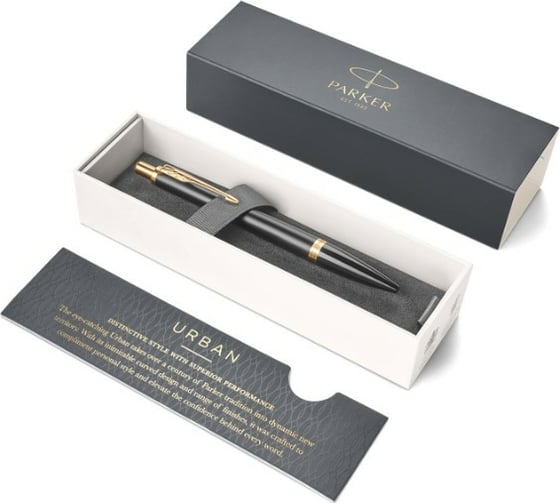 Шариковая ручка Parker Urban Core - Muted Black GT, M 1931576