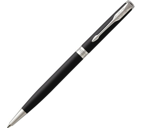 Шариковая ручка Parker Sonnet Core - Matte Black CT SLIM, M, BL 1931525 1