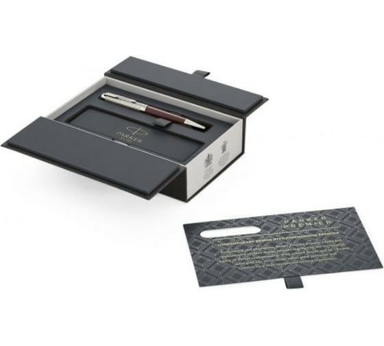 Шариковая ручка Parker Premier - Crimson Red RT, M 1972065