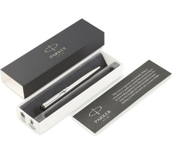 Шариковая ручка Parker Vector - Stainless Steel, M 2025445