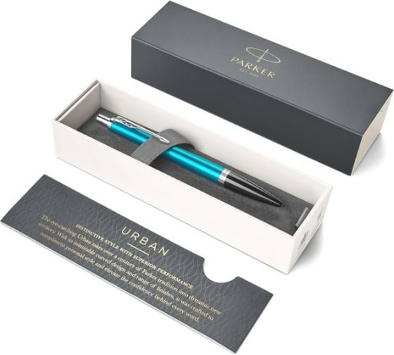 Шариковая ручка Parker Urban Core - Vibrant Blue CT, M 1931577