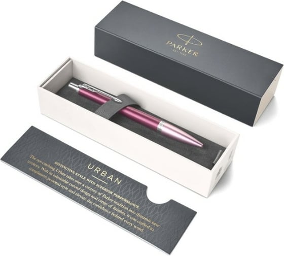 Шариковая ручка Parker Urban Premium - Dark Purple CT, M 1931569