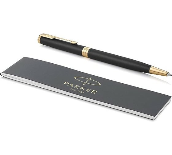 Шариковая ручка Parker Sonnet Core - Matte Black GT SLIM, M, BL 1931520
