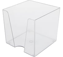 Кубарик РАНТИС прозрачный, бесцветный, без блока бумаги РПК01