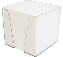 Кубарик РАНТИС прозрачный, тонированный, с белой бумагой, 9x9x9 см РПК03