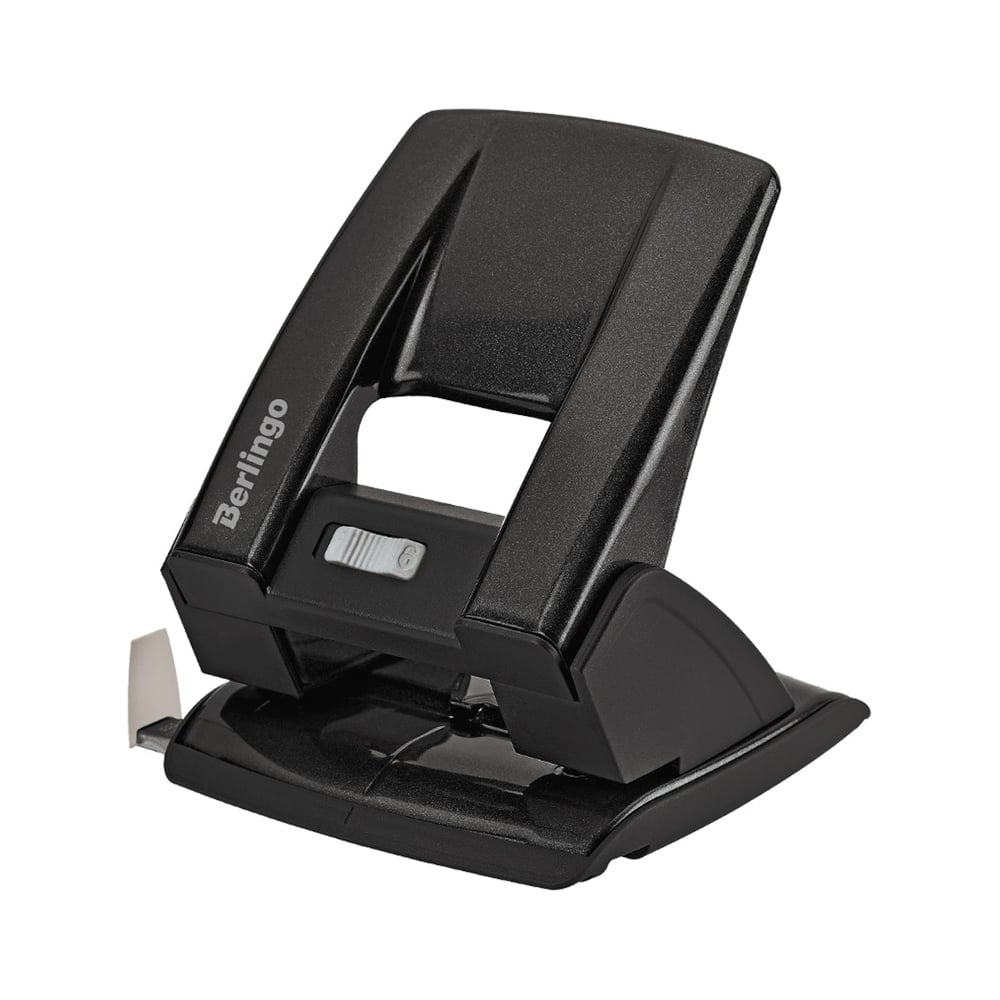 Дырокол Berlingo power tx 40 л, металлический, с фиксатором и линейкой ...