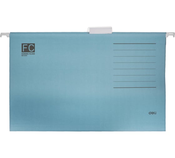 Подвесная папка DELI Foolscap картон, 1 шт., в ассортименте, e5469 1554447