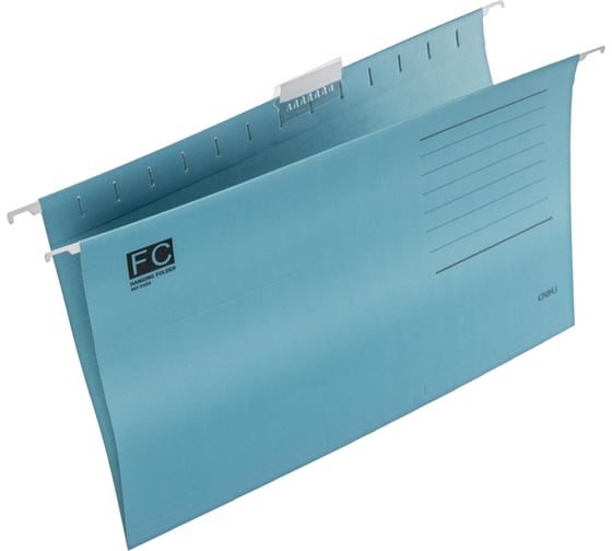 Подвесная папка DELI Foolscap картон, 1 шт., в ассортименте, e5469 1554447
