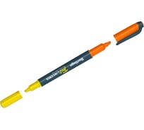 Двусторонний текстовыделитель Berlingo Textline hl220 желтый/оранжевый, 0,5-4 мм T2035