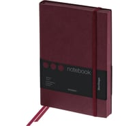 Записная книжка Berlingo Western А5, 80 л, кожзам, с резинкой, коричневый NB0_85503