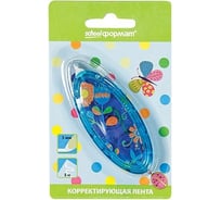 Корректирующая лента-роллер Schoolformat Узоры, 0.5 см, 5 м КРЛ-УЗ