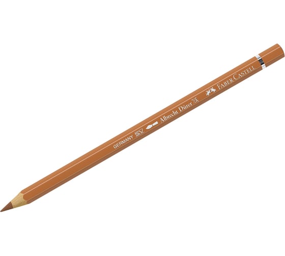 Художественный акварельный карандаш Faber-Castell albrecht dürer, цвет 187 жженая охра 117687 1
