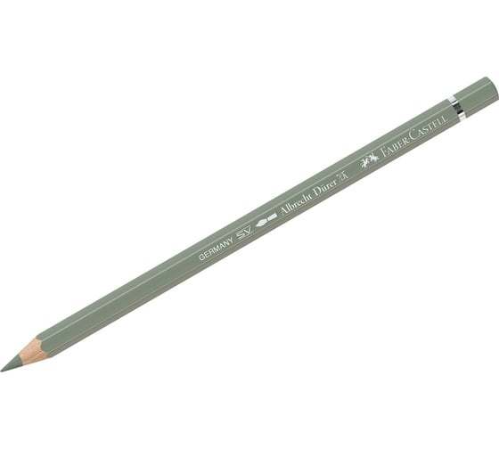 Художественный акварельный карандаш Faber-Castell albrecht dürer, цвет 172 зеленая земля 117672 1