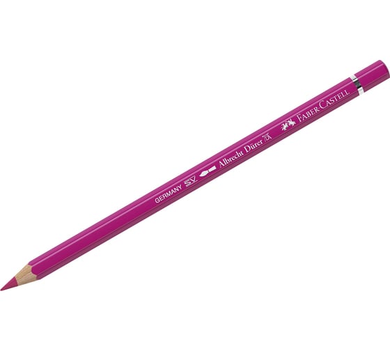 Художественный акварельный карандаш Faber-Castell albrecht dürer, цвет 123 фуксия 117623 1