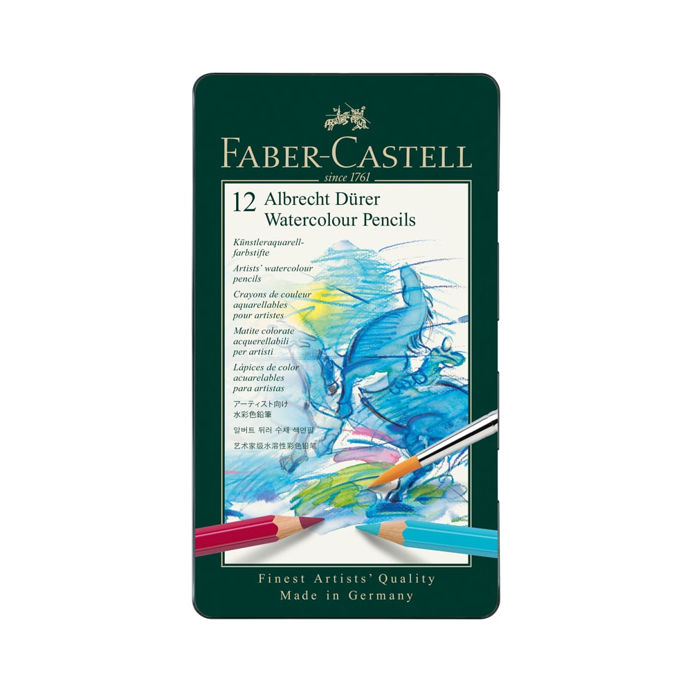Художественные акварельные карандаши Faber-Castell albrecht dürer, 12 ...
