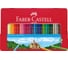 Цветные карандаши Faber-Castell замок, 36 цветов, шестигранные, заточенные, металлическая коробка 115886 1