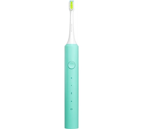 Электрическая звуковая зубная щетка Revyline RL 040, цвет зелёный 6511 1