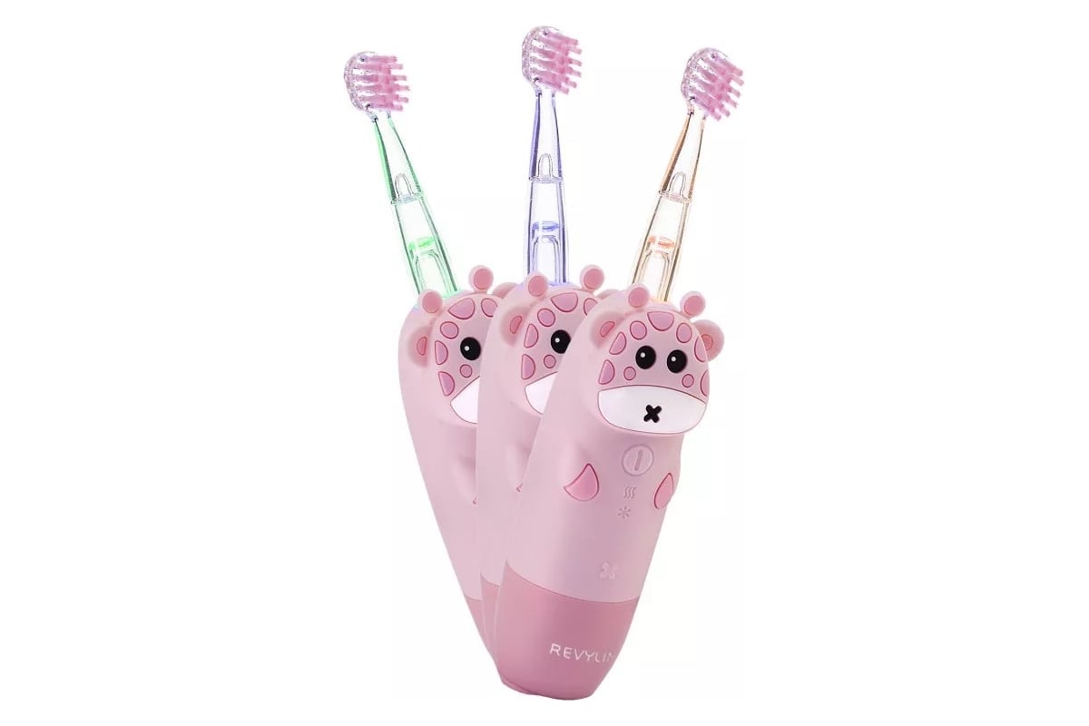 Звуковая зубная щетка Revyline RL 025 Baby, Pink 6111 - выгодная цена ...