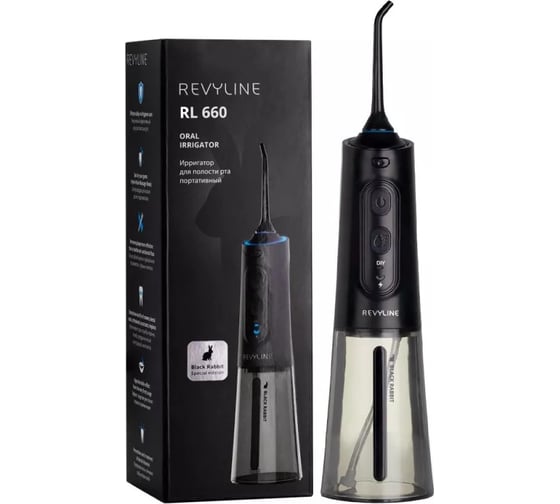 Портативный ирригатор Revyline RL 660 черный 6004