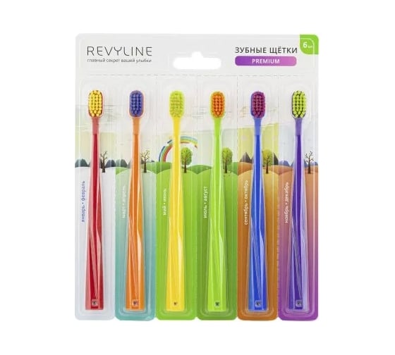 Набор зубных щеток Revyline SM5000 6 шт 5219 1