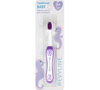 Детская зубная щетка Revyline Baby, S3900, фиолетовая, Soft 7070