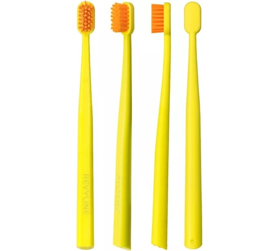 Детская зубная щетка Revyline Kids, US4800, от 3 до 12 лет, салатовая 6611