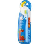 Детская зубная щетка Revyline Kids, US4800, от 3 до 12 лет, голубая 6613