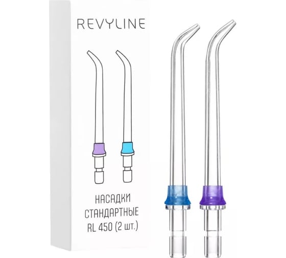 Стандартные насадки для ирригатора Revyline RL 450, 2 шт 5193