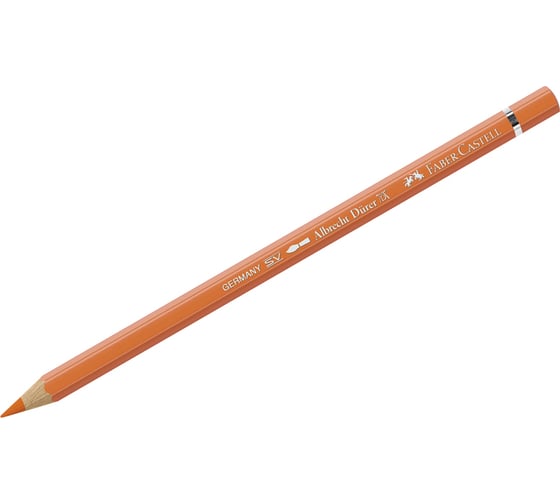 Художественный акварельный карандаш Faber-Castell albrecht dürer, цвет 113 оранжевая глазурь 117613 1