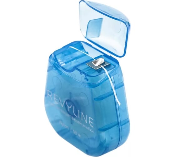 Зубная нить Revyline нейлон, мятная, вощеная, 50 м 6022