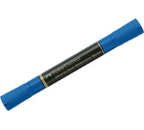 Пигментированный акварельный маркер Faber-Castell albrecht dürer, цвет 110 фтало-синий, двухсторонний, кистевой/пулевидный 160410