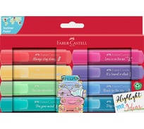 Набор текстовыделителей Faber-Castell tl 46 pastel 8 цветов, 1-5 мм, картон 254626