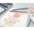 Художественные акварельные карандаши Faber-Castell goldfaber aqua, 12 пастельных цветов, металлическая коробка 114622 3