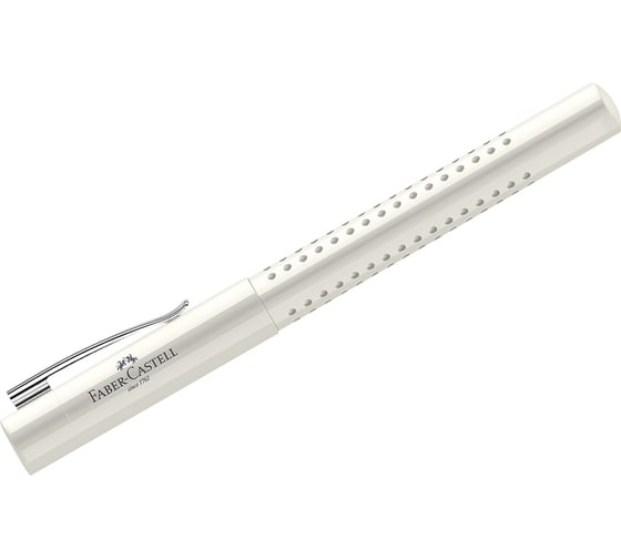 Перьевая ручка Faber-Castell grip 2010 синяя, ef 0.5 мм, трехгранный, корпус кокосовое молоко 140823 1