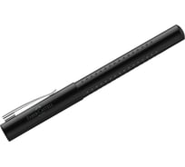 Перьевая ручка Faber-Castell grip 2010 синяя, м 0.75 мм, трехгранный, черный корпус 140816