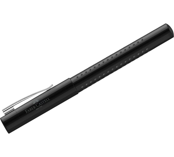Перьевая ручка Faber-Castell grip 2010 синяя, м 0.75 мм, трехгранный, черный корпус 140816 1