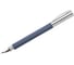 Перьевая ручка Faber-Castell ambition opart deep water синяя, f 0.6 мм, корпус глубокий синий, картонная коробка 147121 2