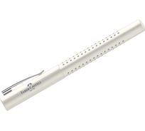 Перьевая ручка Faber-Castell grip 2010 синяя, b 1,0мм, трехгранный, корпус кокосовое молоко 140821