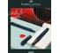 Автоматическая шариковая ручка Faber-Castell hexo черная, 1,0 мм, поворотный, шестигранный, синий корпус, картонная коробка 140544 5