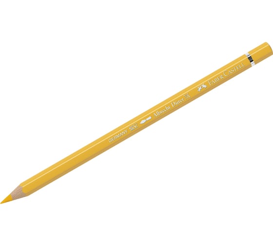 Художественный акварельный карандаш Faber-Castell albrecht dürer, цвет 108 темно-кадмиевый желтый 117608 1