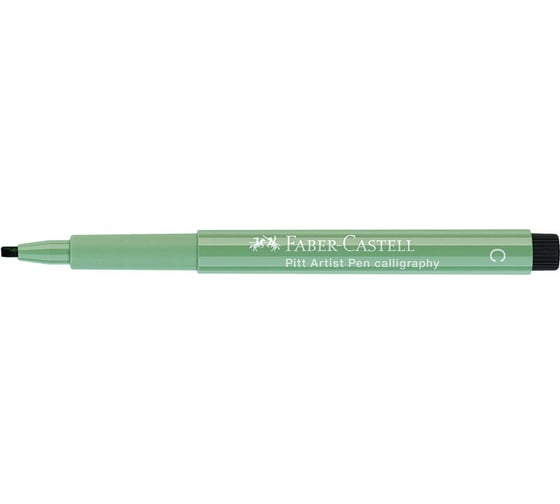 Капиллярная ручка Faber-Castell pitt artist pen calligraphy цвет 272 теплый серый iii, 2.5 мм, пишущий узел каллиграфический 167972