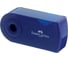 Пластиковая точилка Faber-Castell sleeve 2 отверстия, контейнер, красная/синяя 182701 4
