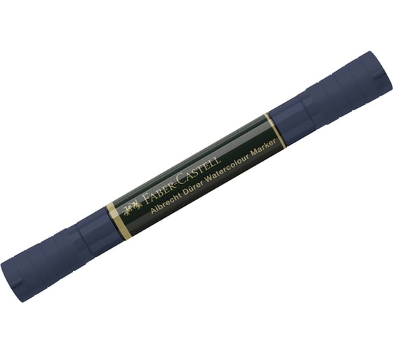 Пигментированный акварельный маркер Faber-Castell albrecht dürer, цвет 157 темный индиго, двухсторонний, кистевой/пулевидный 160457