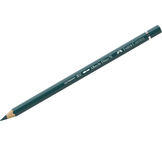 Художественный акварельный карандаш Faber-Castell albrecht dürer, цвет 158 глубокий кобальт зеленый 117658